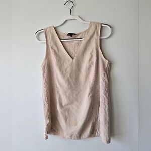 Banana Republic Beige Tank Top Blouse Medium